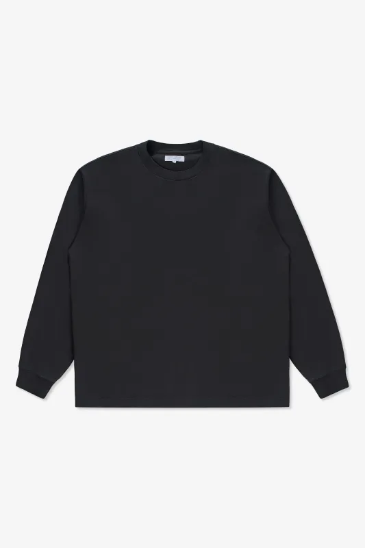 L/S MUNICIPAL T-SHIRT - GRANITE made by Lady White Co.