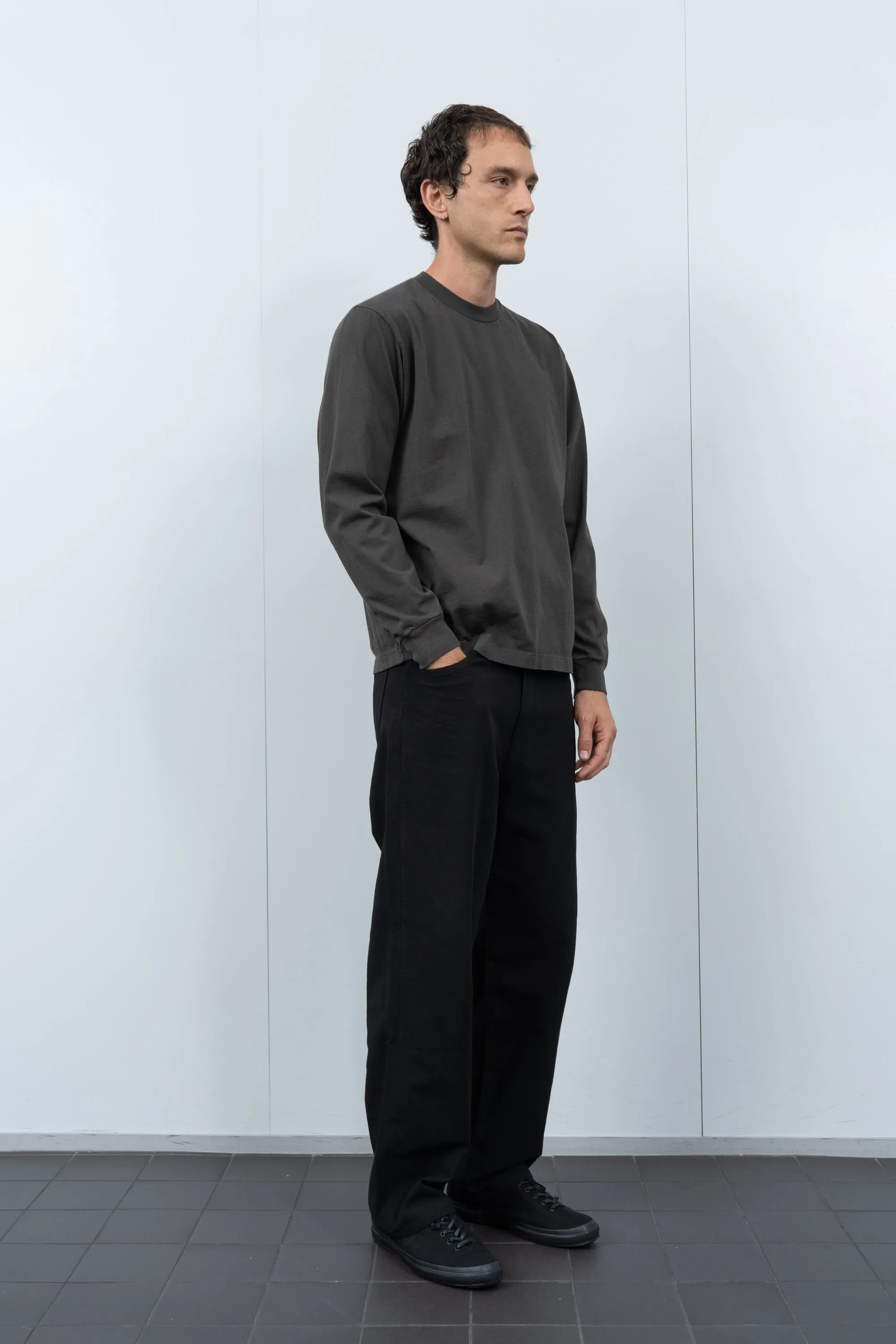 L/S MUNICIPAL T-SHIRT - GRANITE sold by Lady White Co. product image thumbnail 3