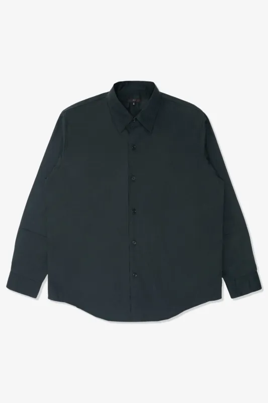 LYNN POPLIN L/S SHIRT - ABYSS made by Lady White Co.