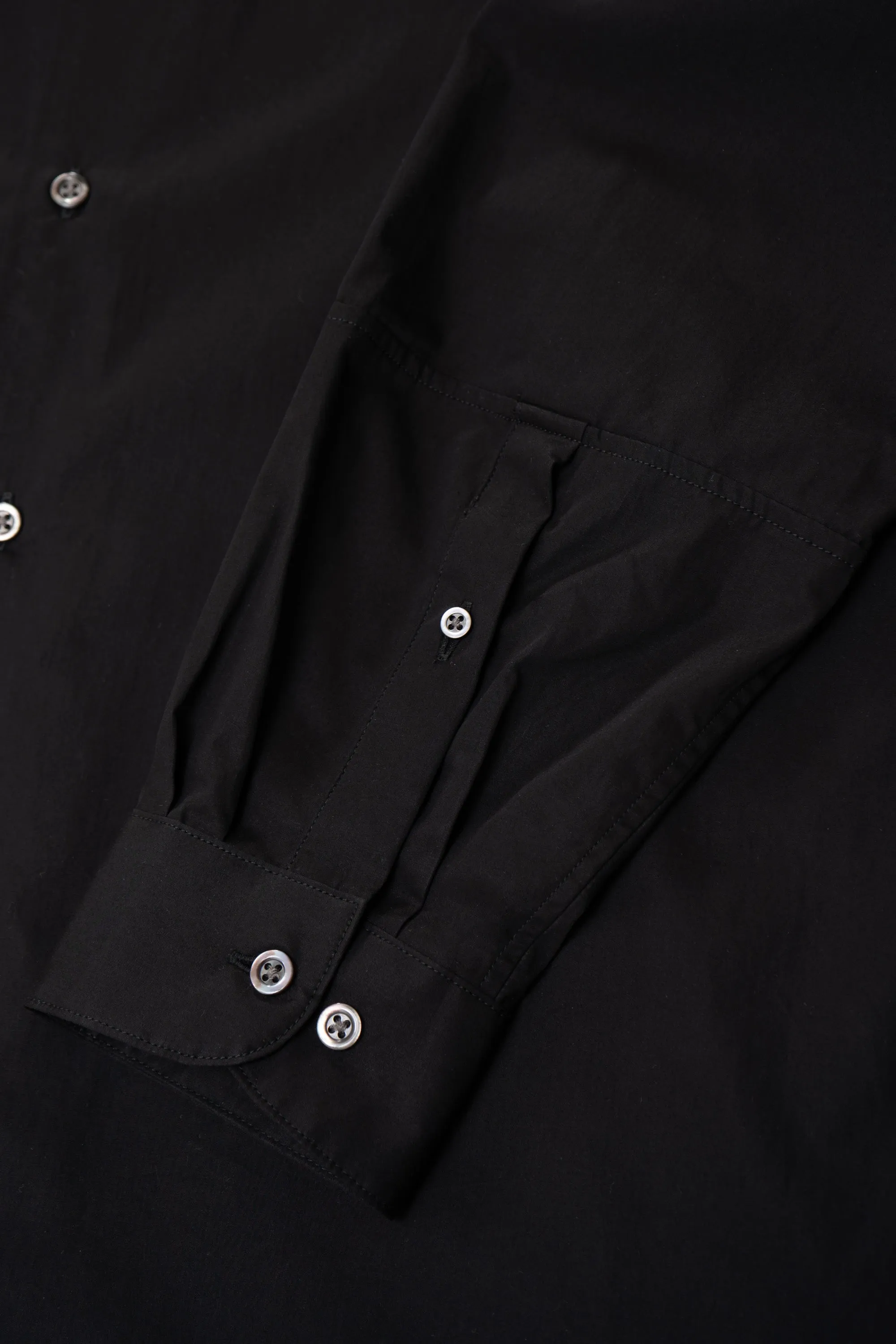 LYNN POPLIN L/S SHIRT - BLACK sold by Lady White Co. product image thumbnail 5