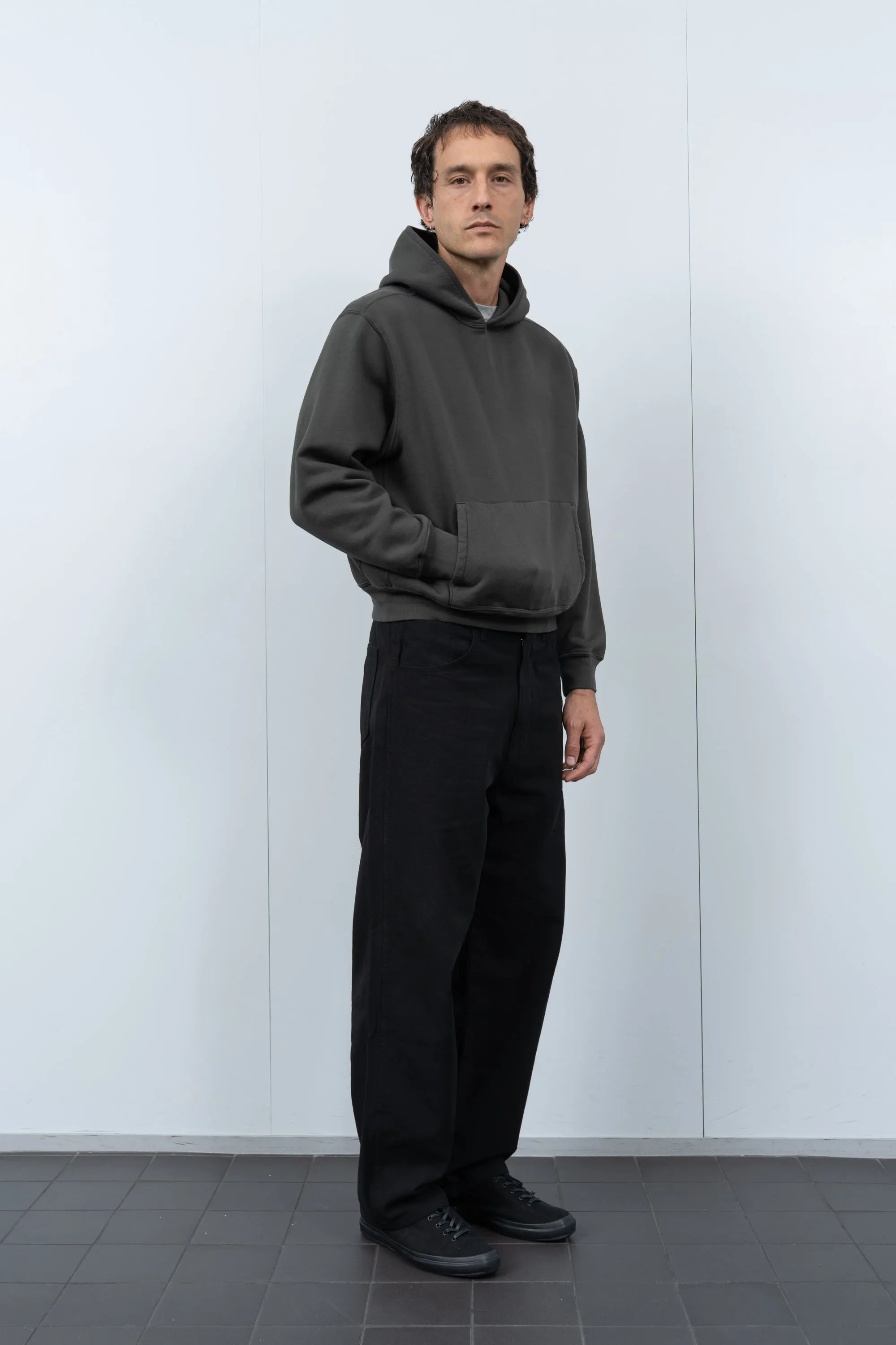 MINI HOODIE - GRANITE sold by Lady White Co. product image thumbnail 3