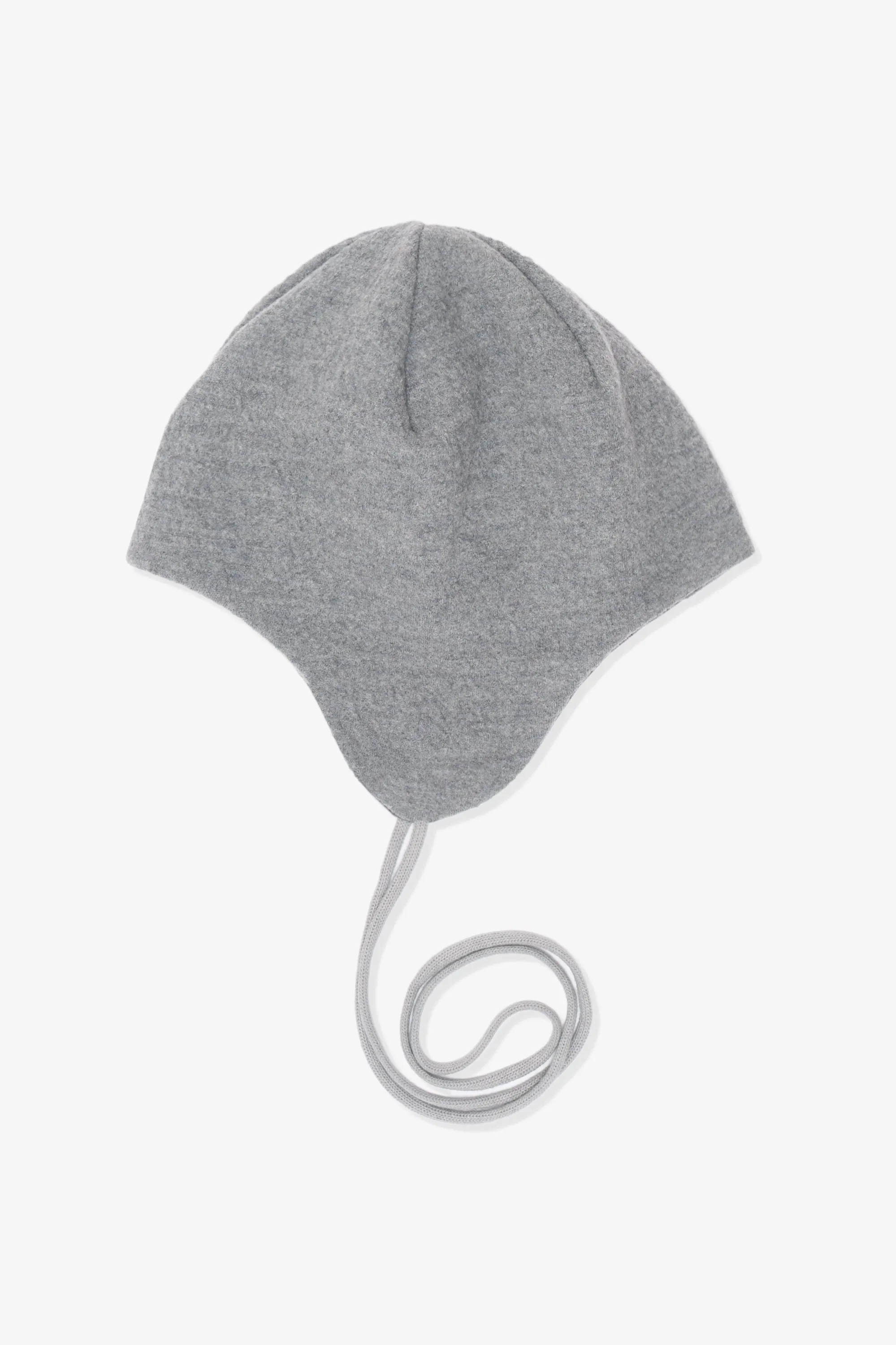 EAR FLAP CAP - HEATHER GREY sold by Lady White Co.