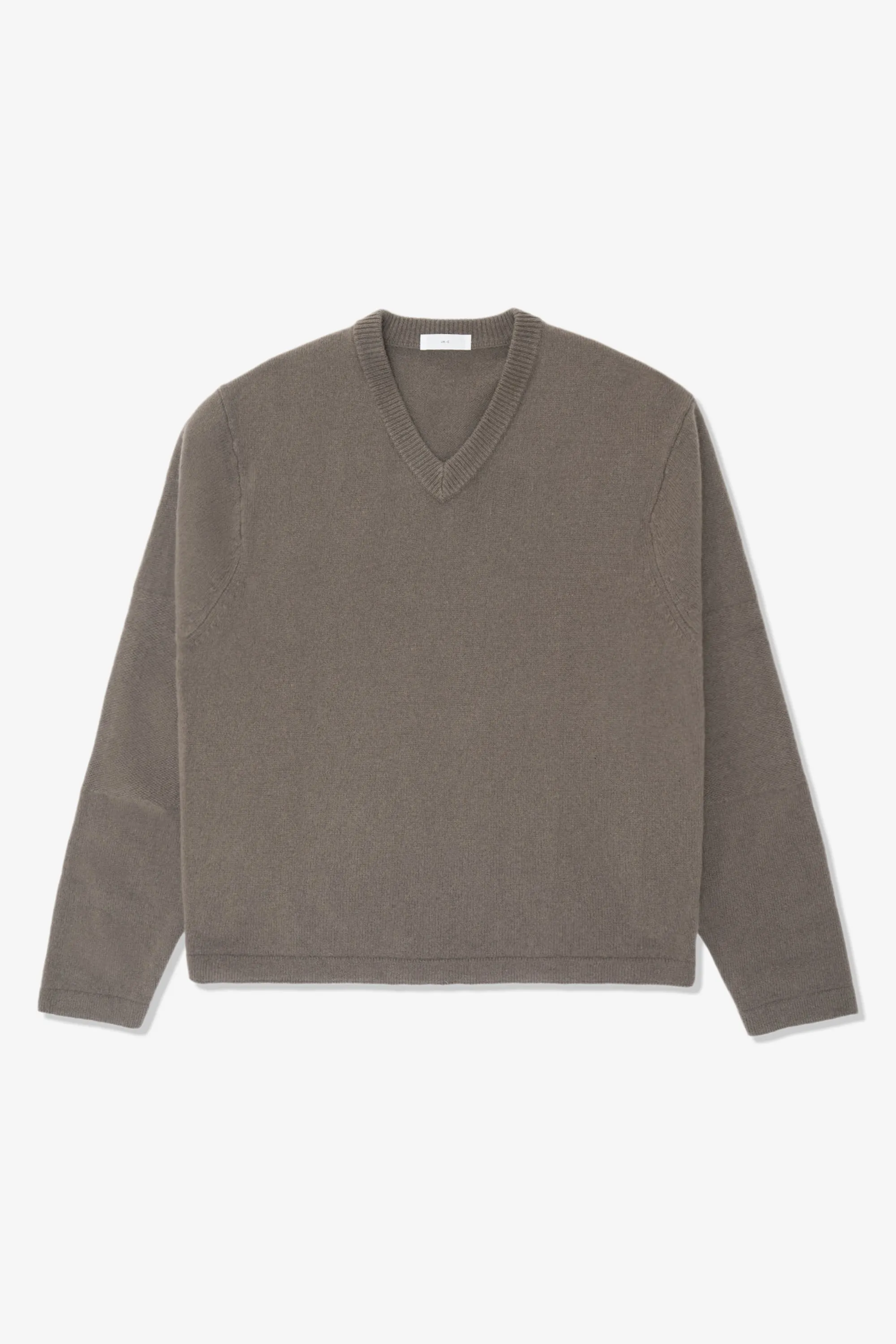 WOOL V-NECK SWEATER - CLAY sold by Lady White Co.