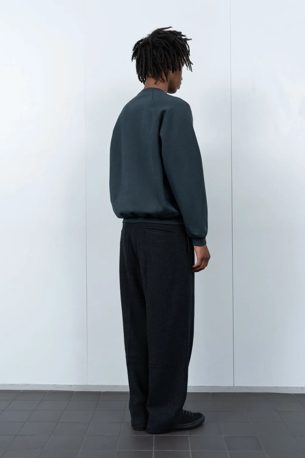 HEAVY GUSSET CREWNECK - ABYSS sold by Lady White Co. product image thumbnail 3