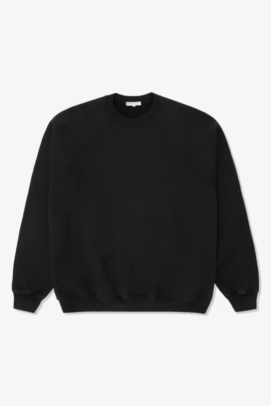HEAVY GUSSET CREWNECK - ANTHRACITE made by Lady White Co.