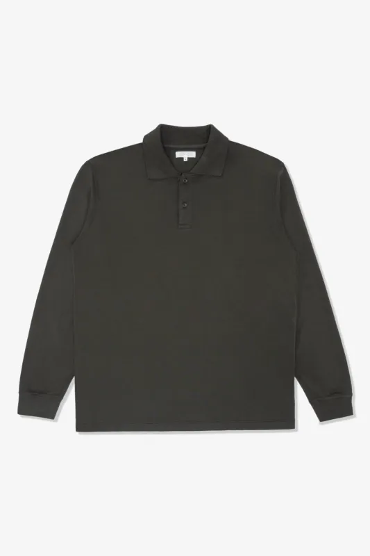 TWO BUTTON POLO - GRANITE made by Lady White Co.