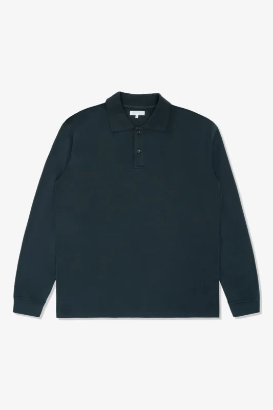 TWO BUTTON POLO - ABYSS made by Lady White Co.
