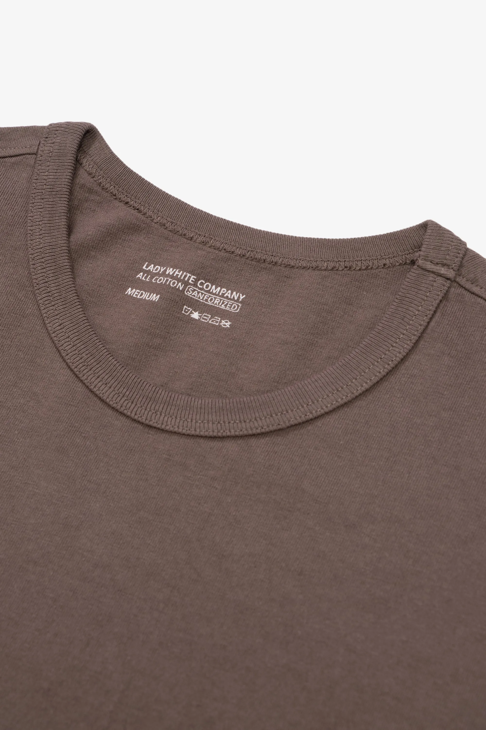 OUR T-SHIRT - DEEP CEMENT sold by Lady White Co. product image thumbnail 4