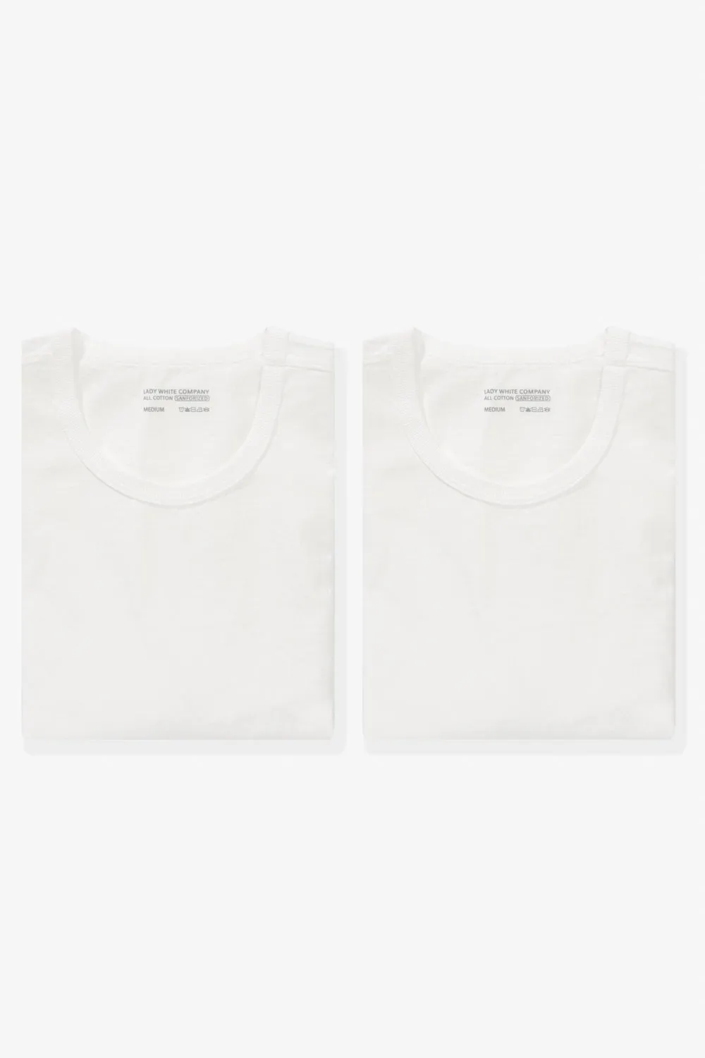 OUR T-SHIRT 2-PACK - WHITE sold by Lady White Co.