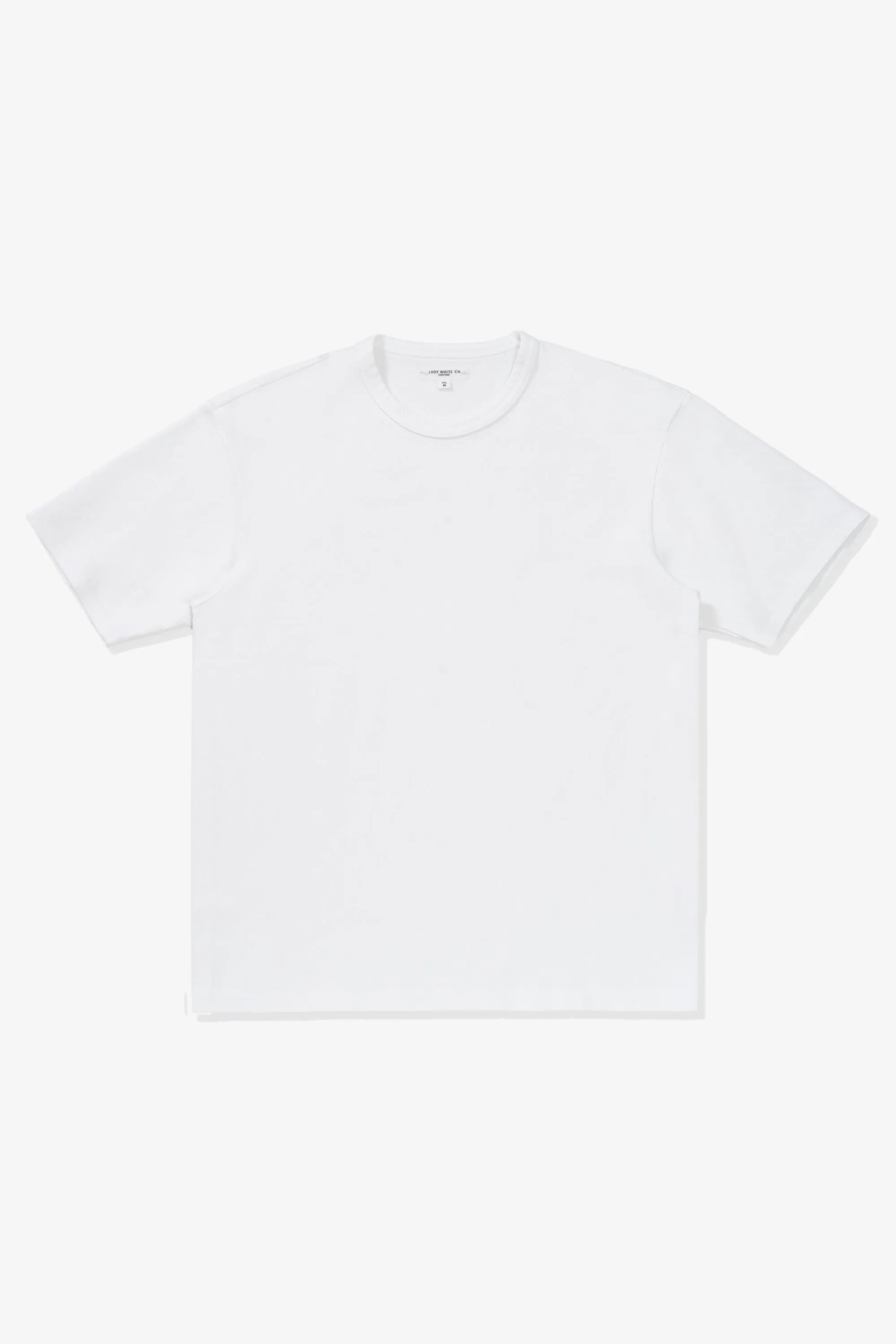 MESH T-SHIRT - WHITE sold by Lady White Co.