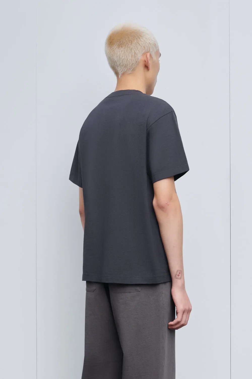 MUNICIPAL T-SHIRT - CHARCOAL sold by Lady White Co. product image thumbnail 3