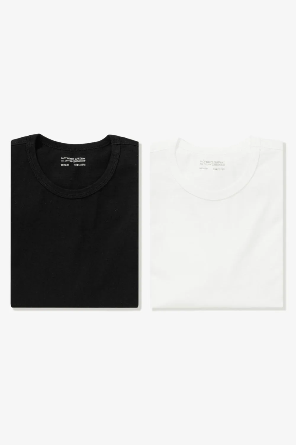 OUR T-SHIRT 2-PACK - BLACK & WHITE sold by Lady White Co.