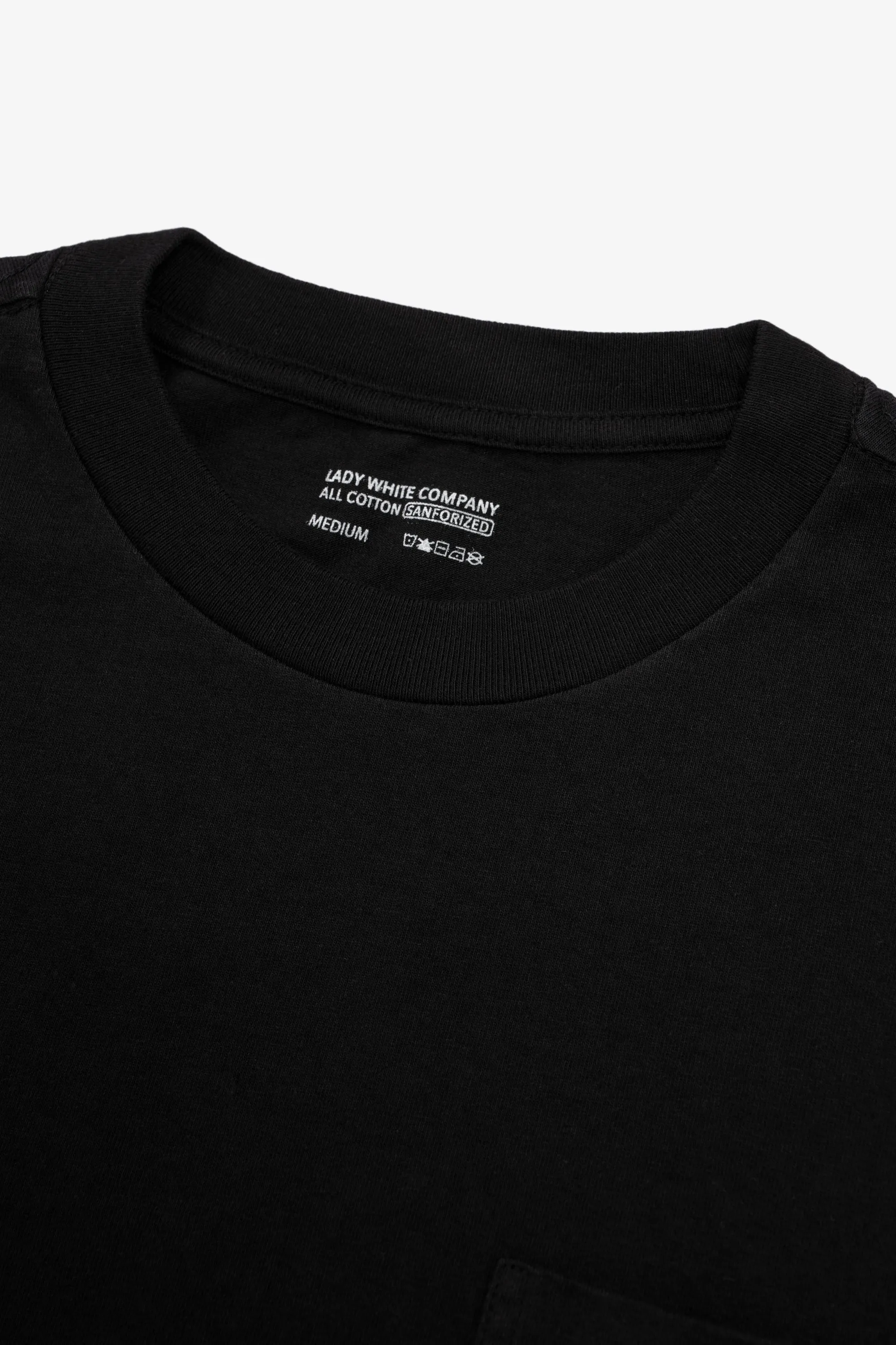 BALTA POCKET T-SHIRT - BLACK sold by Lady White Co. product image thumbnail 4