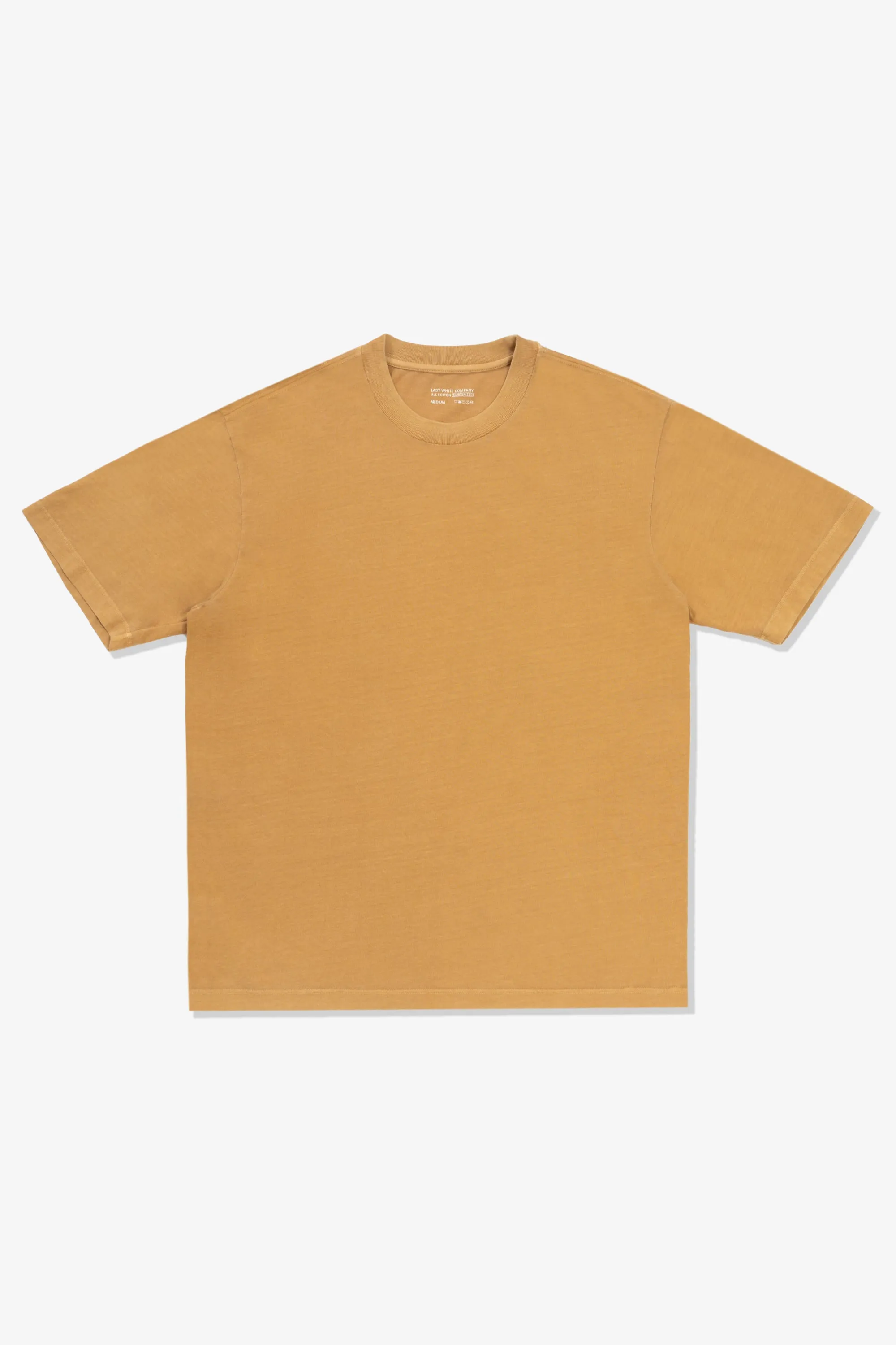 ATHENS T-SHIRT - MUSTARD PIGMENT sold by Lady White Co.