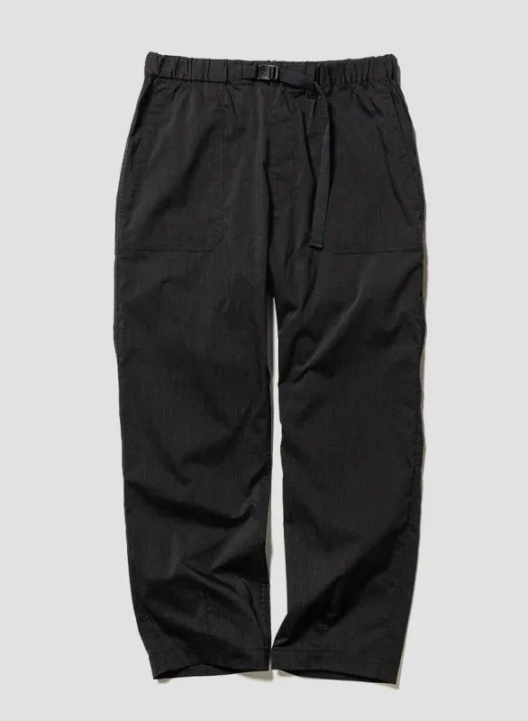 Nanga Hinoc Ripstop Field Pants in Black sold by Nigel Cabourn