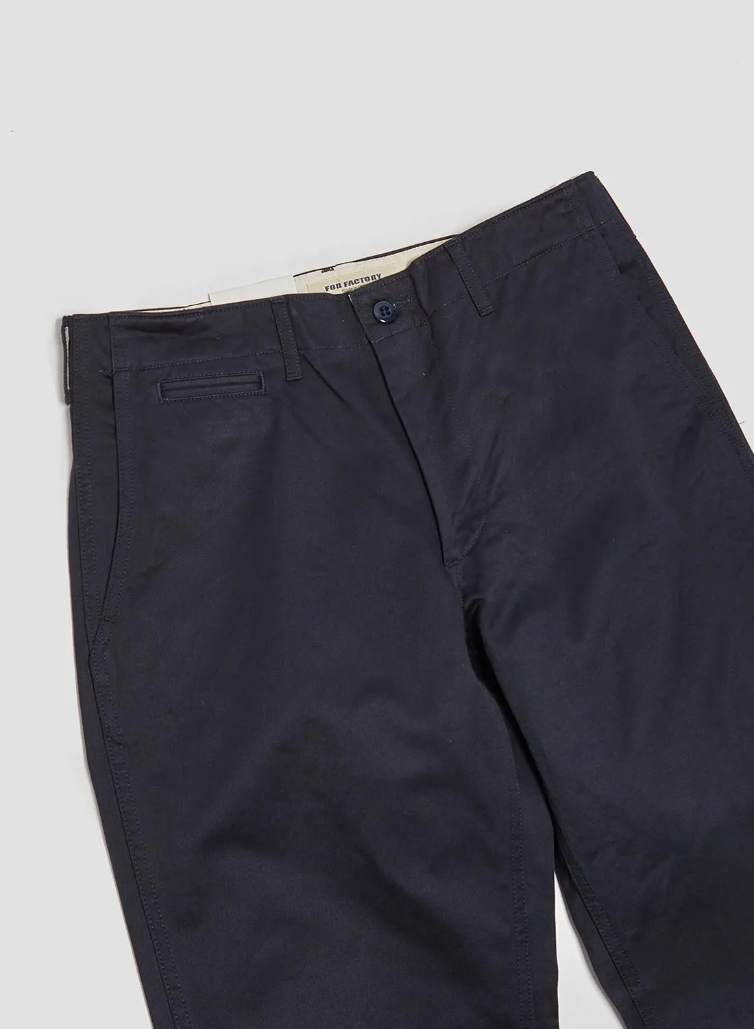 FOB Factory Narrow U.S Trousers Navy sold by Nigel Cabourn product image thumbnail 2