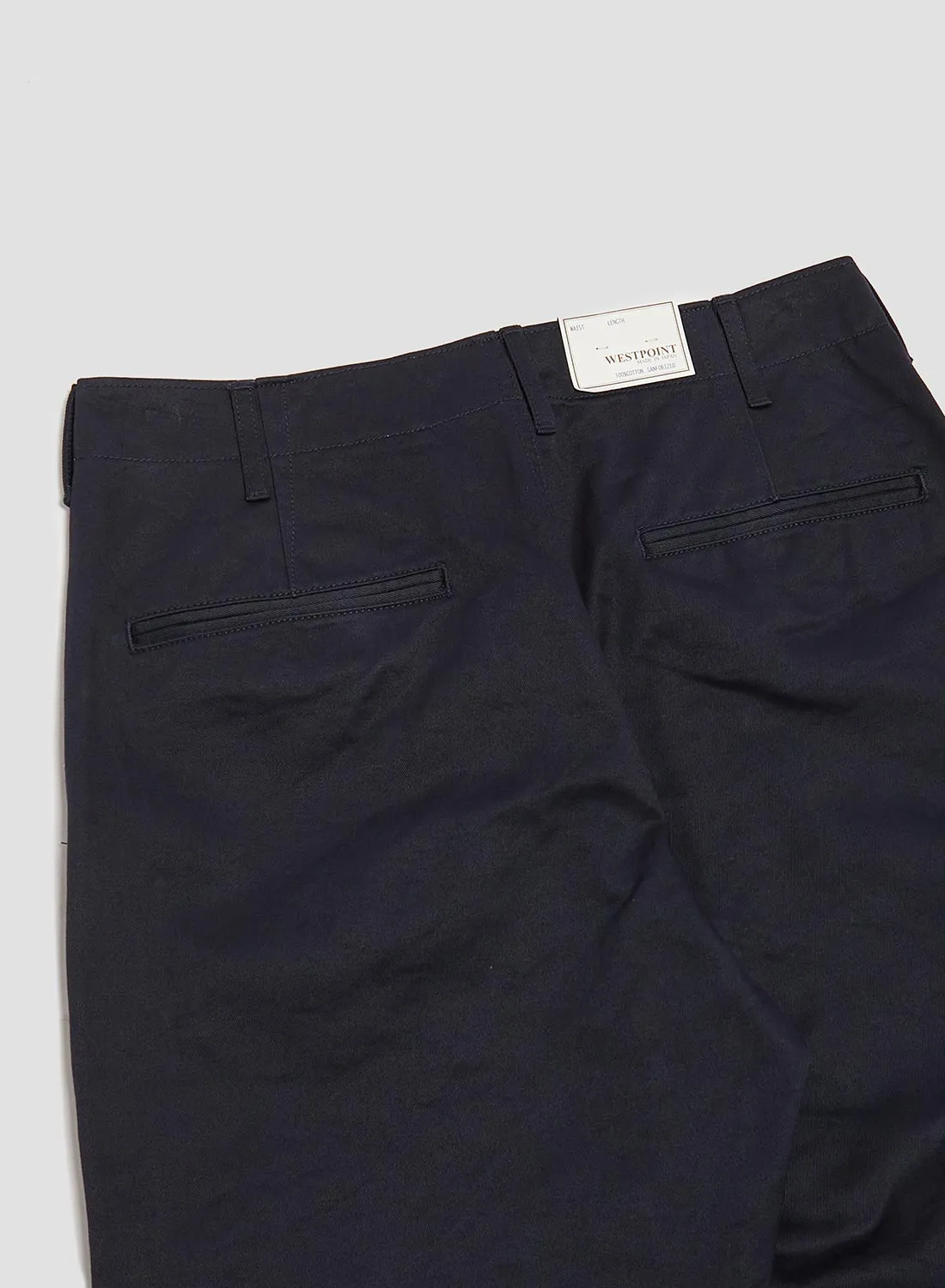 FOB Factory Narrow U.S Trousers Navy sold by Nigel Cabourn product image thumbnail 5