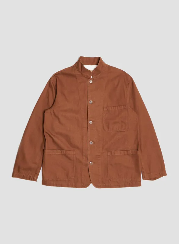 Tunic Jacket in Brown made by Nigel Cabourn