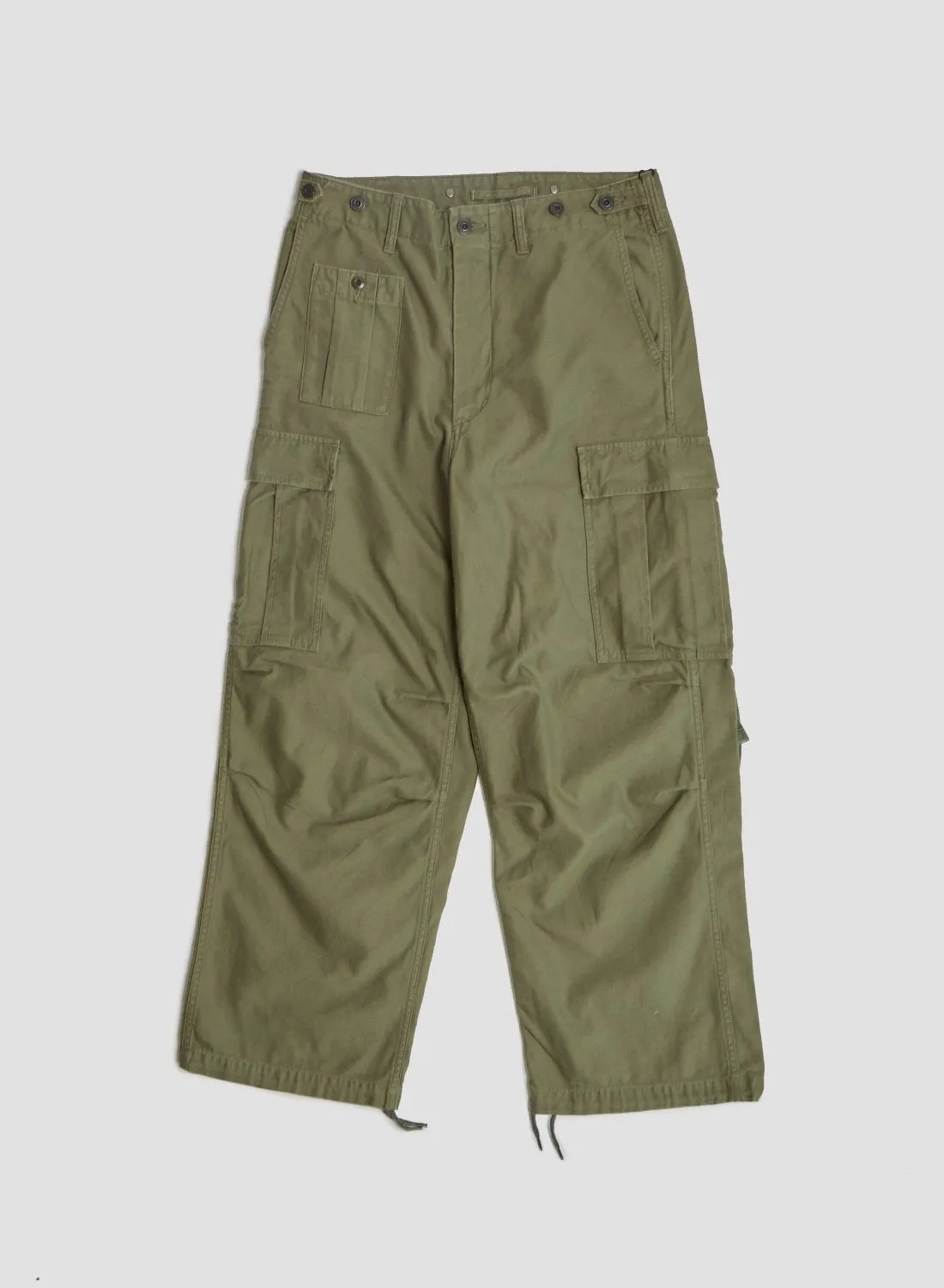 Army Cargo Pant in Dark Green sold by Nigel Cabourn