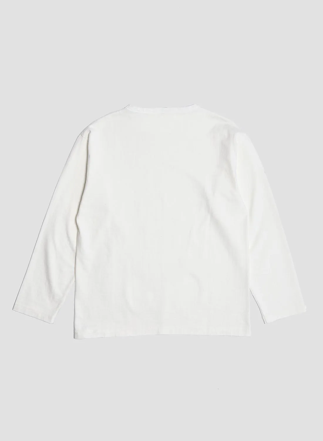 9.5oz 40's USMC Long Sleeve Shirt in Off-White sold by Nigel Cabourn product image thumbnail 4