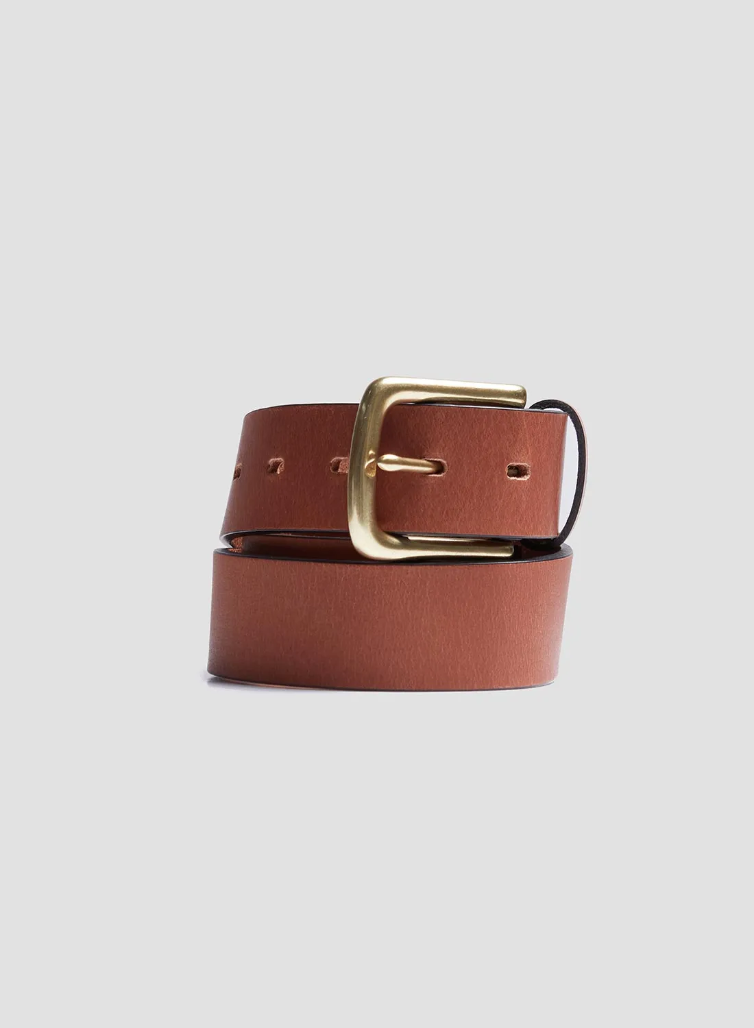 Cuba Belt in Tan Leather sold by Nigel Cabourn