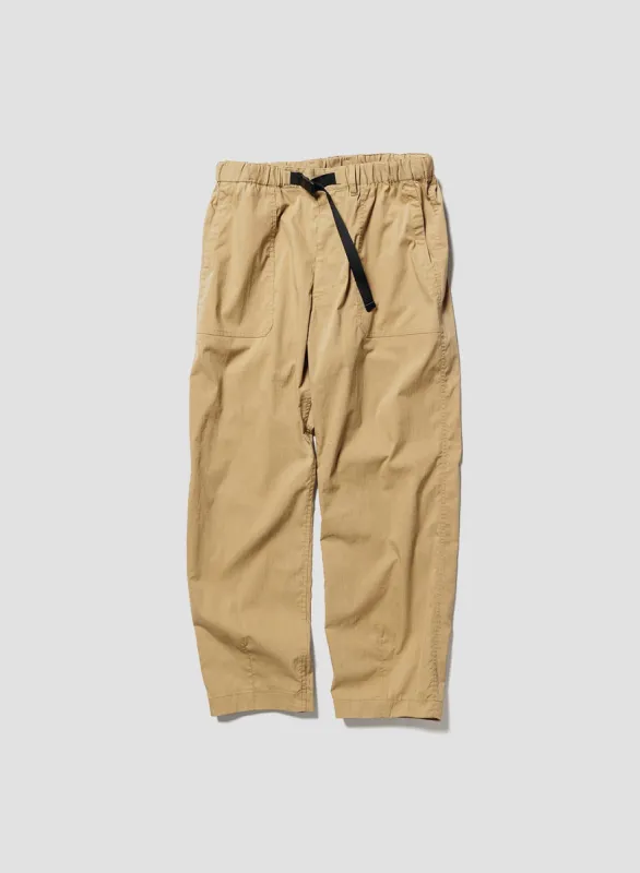 Nanga Hinoc Ripstop Field Pants in Beige sold by Nigel Cabourn