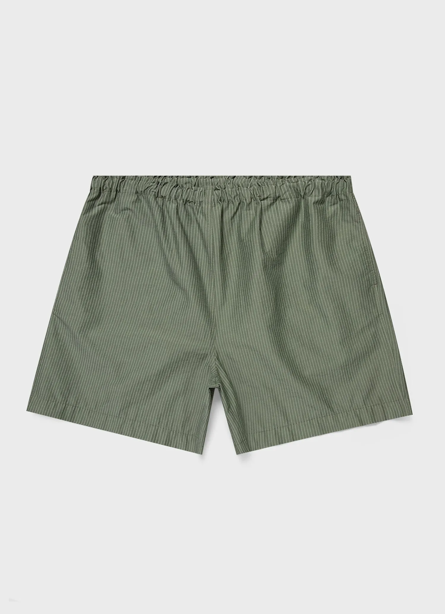Nigel Cabourn x Sunspel Ripstop Army Short in Army Green sold by Nigel Cabourn
