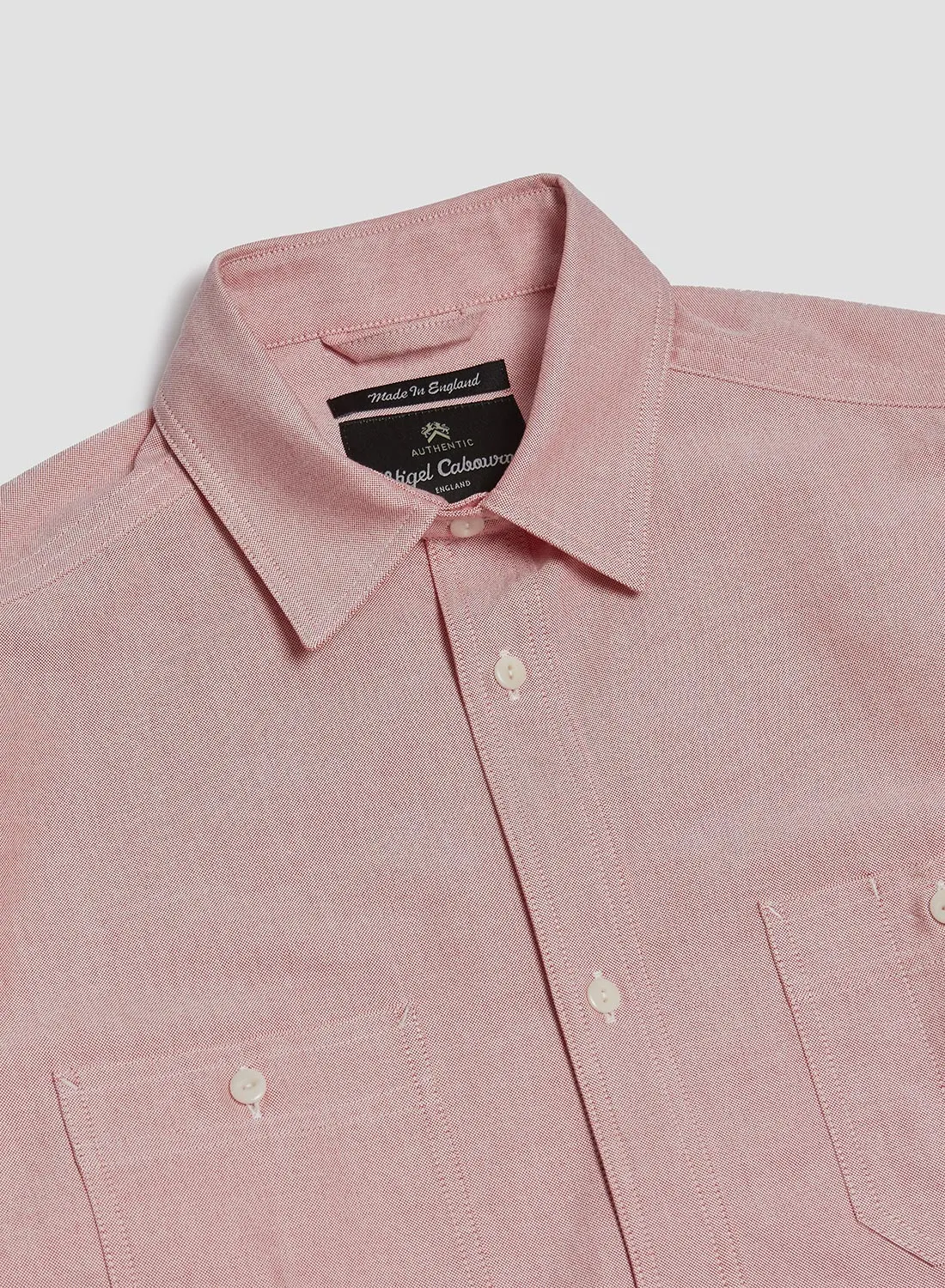 Utility Oxford Work Shirt in Pink sold by Nigel Cabourn product image thumbnail 2