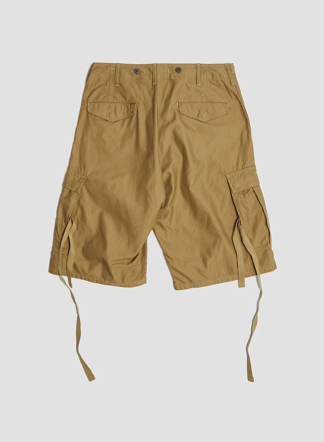 Army Cargo Shorts in Khaki sold by Nigel Cabourn product image thumbnail 4