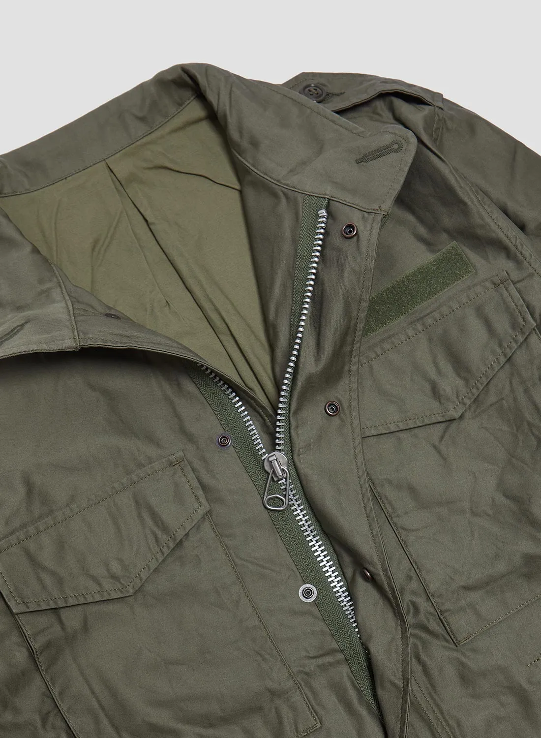 FOB Factory M-65 Field Jacket Olive sold by Nigel Cabourn product image thumbnail 4