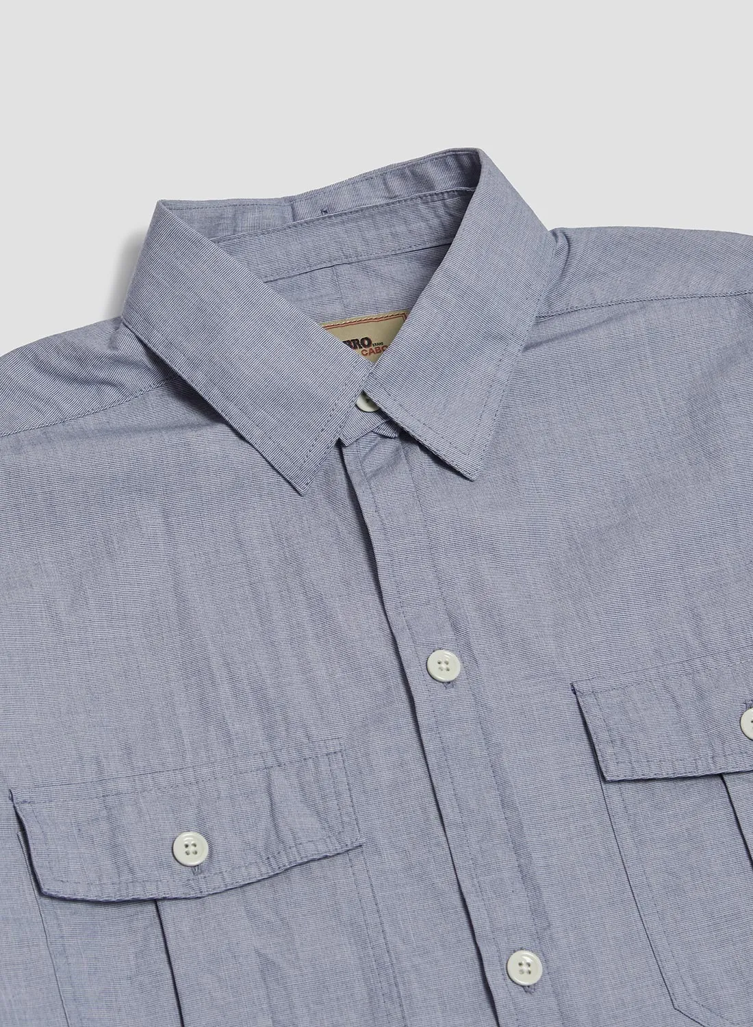 Tunic Shirt in Blue sold by Nigel Cabourn product image thumbnail 5