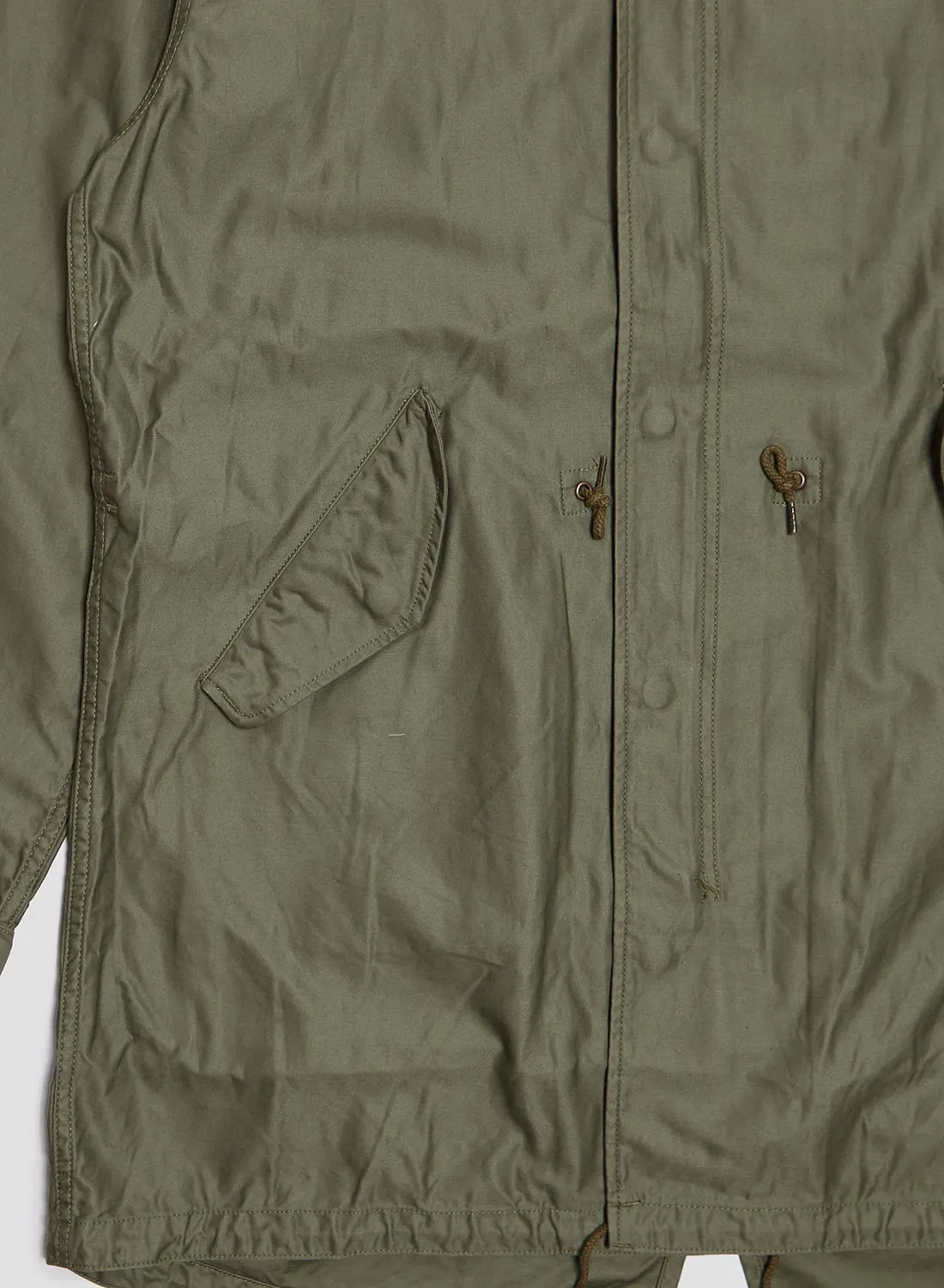 FOB Factory M-51 Shell Parka Olive sold by Nigel Cabourn product image thumbnail 4