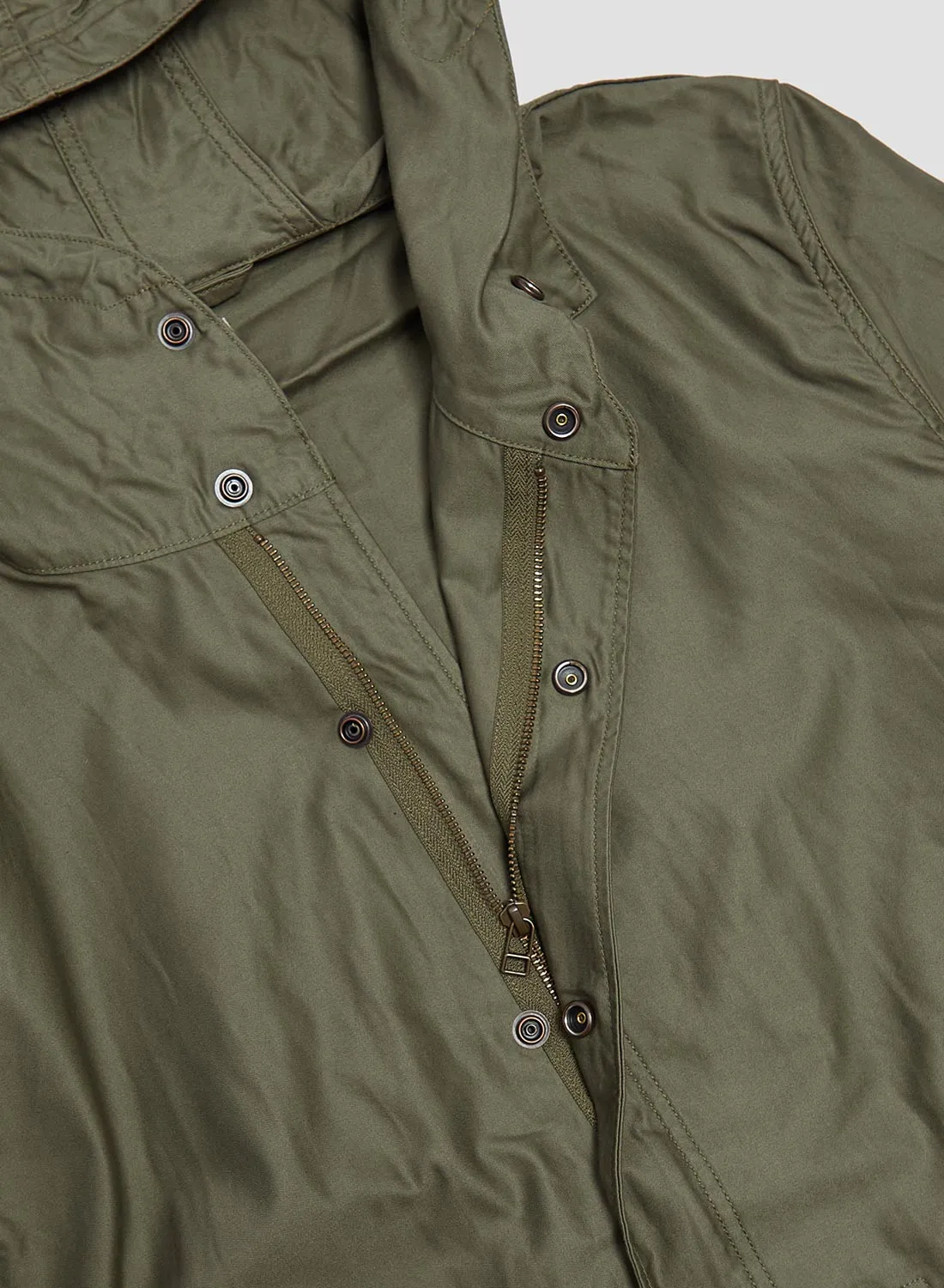 FOB Factory M-51 Shell Parka Olive sold by Nigel Cabourn product image thumbnail 3
