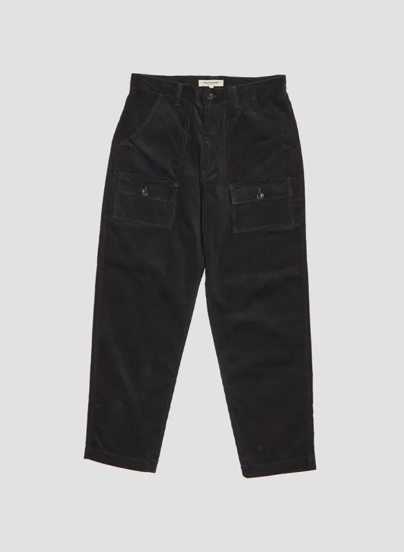 FOB Factory Corduroy Bush Pants Black sold by Nigel Cabourn