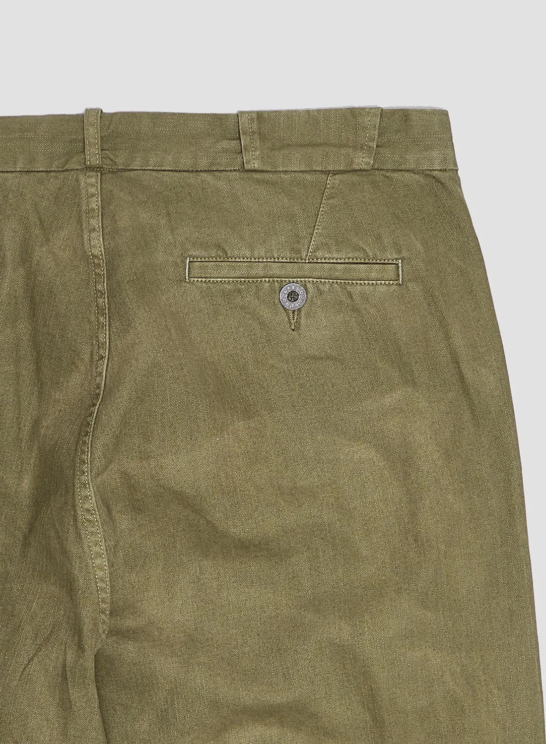 Wide Leg Jean Cotton Twill in British Tan sold by Nigel Cabourn product image thumbnail 4