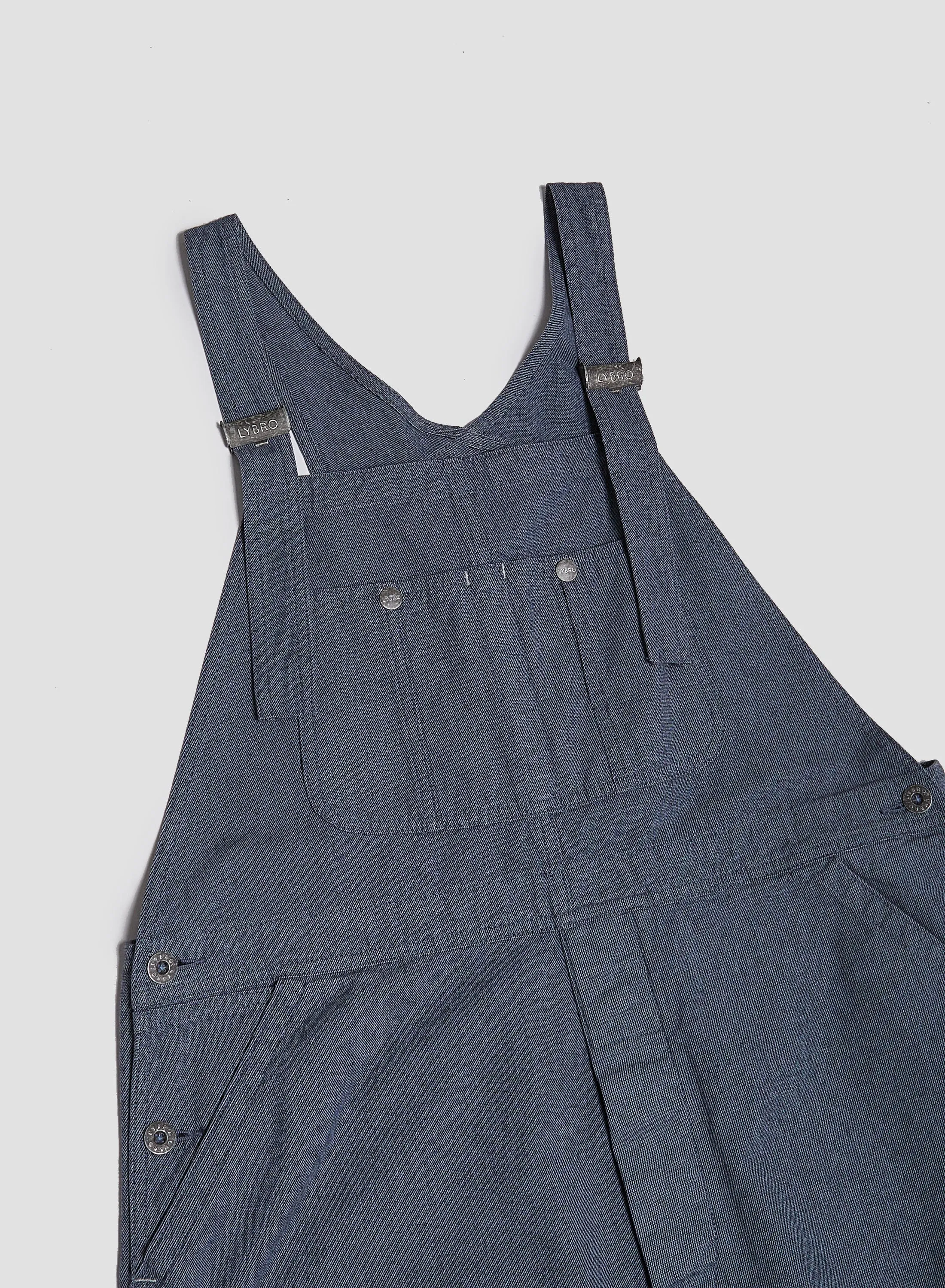 New Dungaree Broken Twill in Washed Blue sold by Nigel Cabourn product image thumbnail 5
