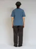 9.5oz Basic T-Shirt Pigment in Light Blue sold by Nigel Cabourn