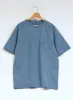 9.5oz Basic T-Shirt Pigment in Light Blue sold by Nigel Cabourn