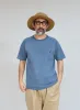 9.5oz Basic T-Shirt Pigment in Light Blue sold by Nigel Cabourn