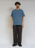 9.5oz Basic T-Shirt Pigment in Light Blue sold by Nigel Cabourn
