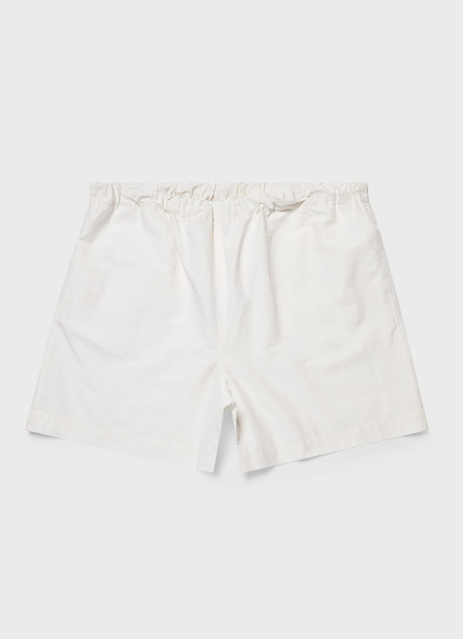 Nigel Cabourn x Sunspel Ripstop Army Short in Off White sold by Nigel Cabourn