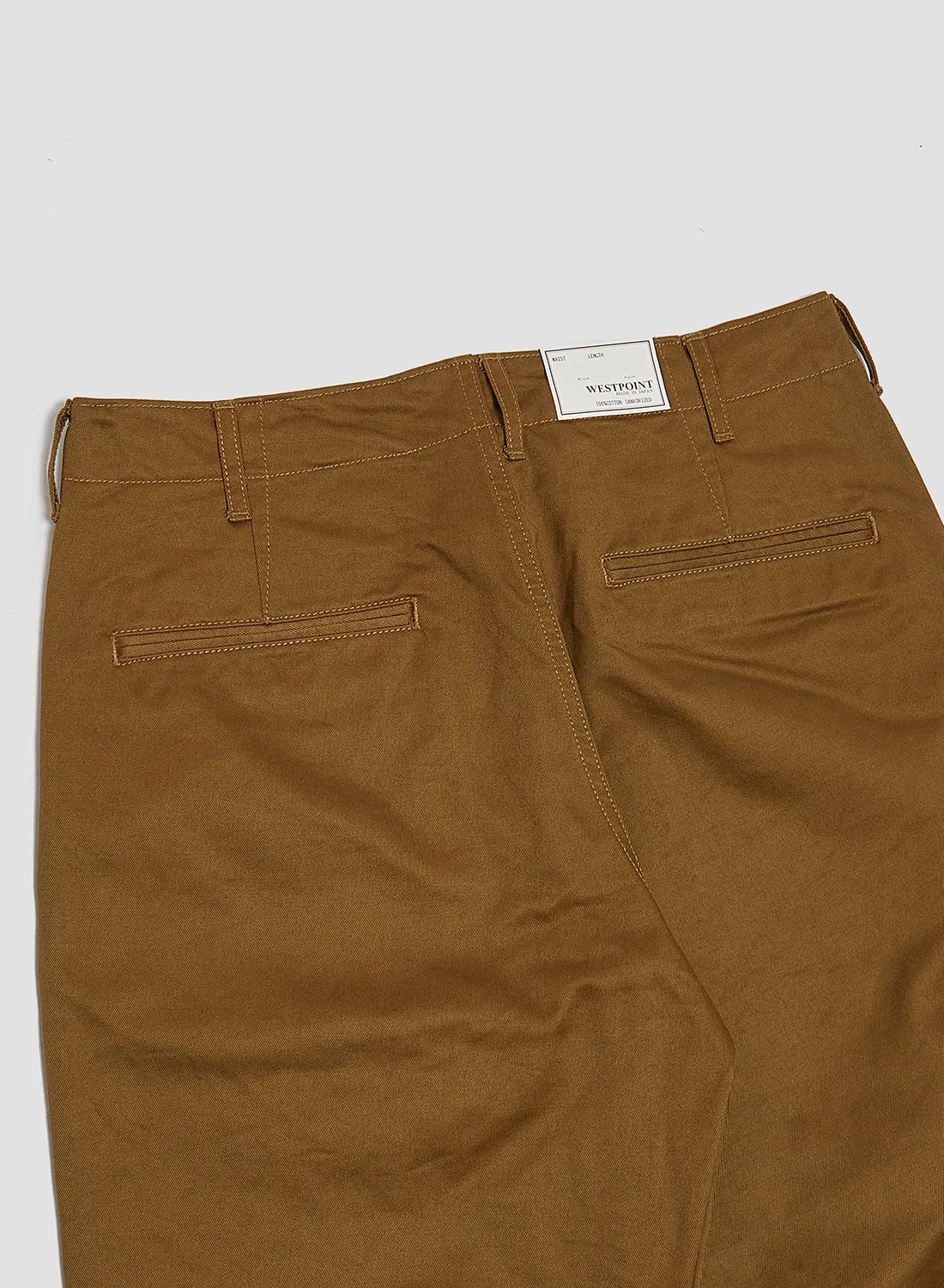 FOB Factory Narrow U.S Trousers Beige sold by Nigel Cabourn product image thumbnail 5