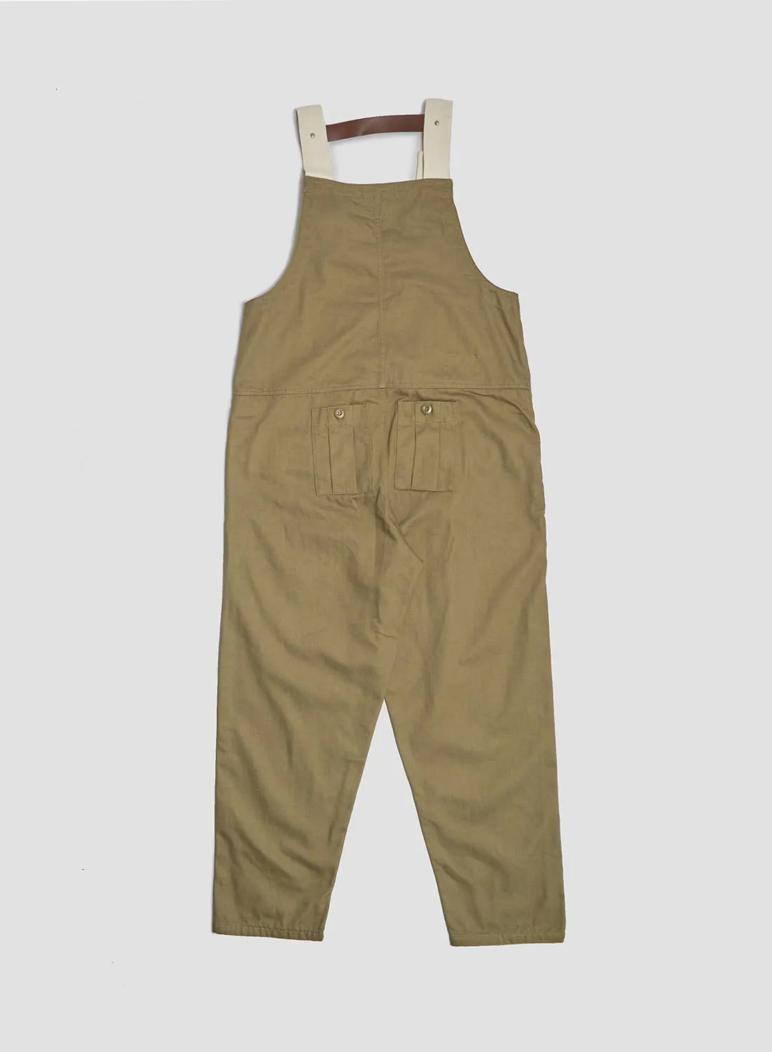 Railway Dungaree Heavy Cotton in Army sold by Nigel Cabourn product image thumbnail 4