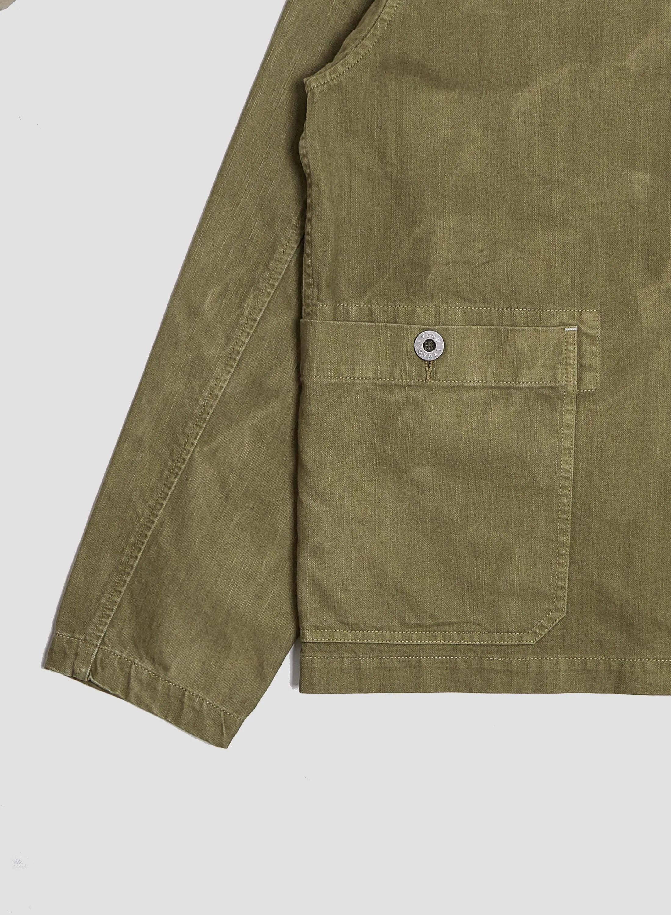 Railroad Jacket Cotton Twill in British Tan sold by Nigel Cabourn product image thumbnail 5