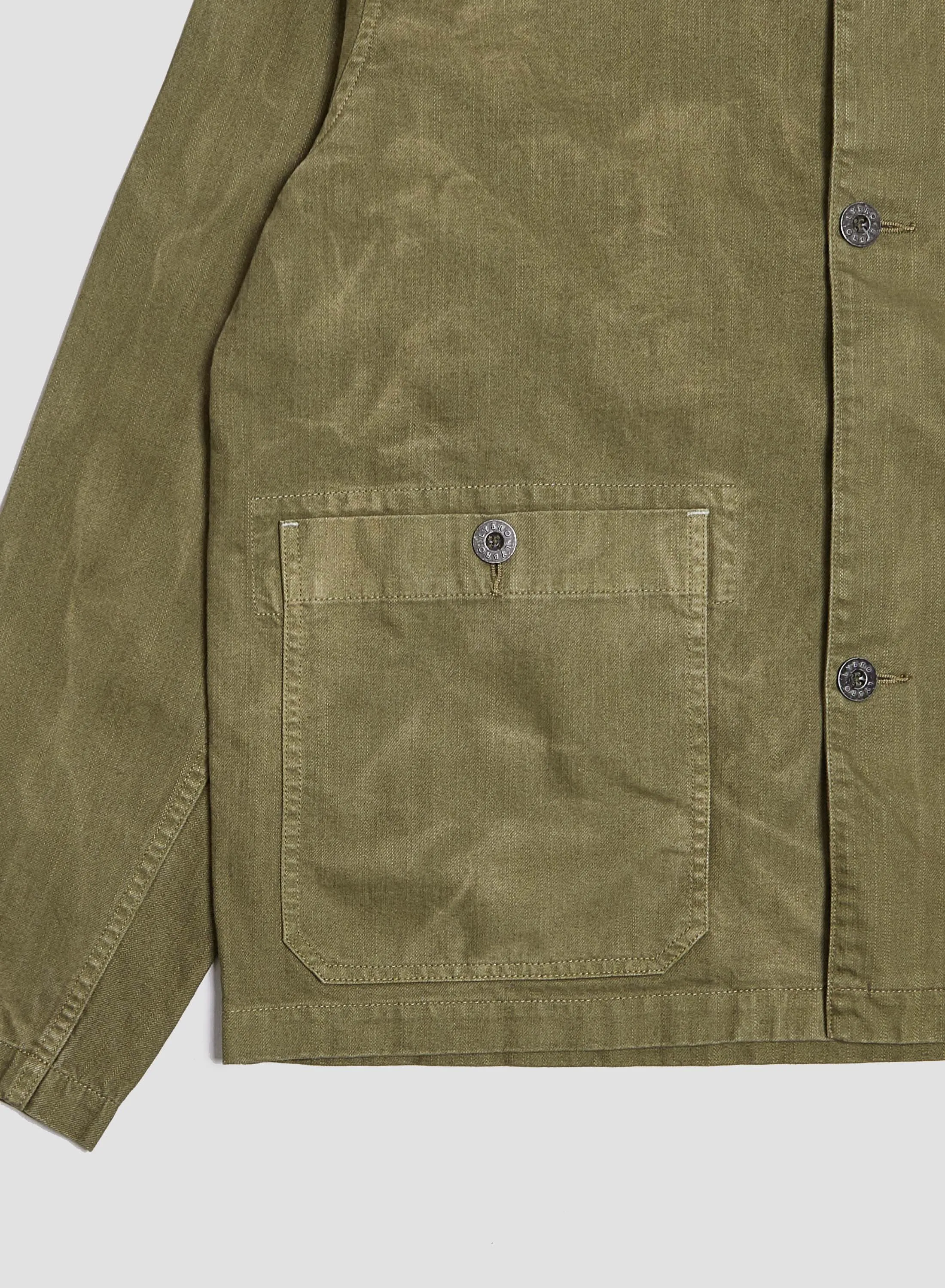 Railroad Jacket Cotton Twill in British Tan sold by Nigel Cabourn product image thumbnail 3