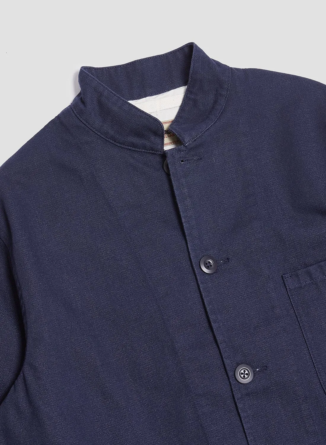 Tunic Jacket in Black Navy sold by Nigel Cabourn product image thumbnail 3