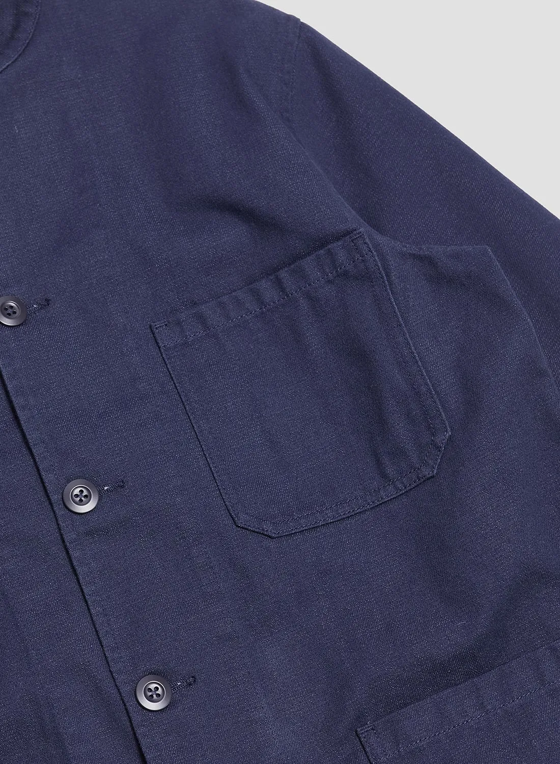 Tunic Jacket in Black Navy sold by Nigel Cabourn product image thumbnail 5