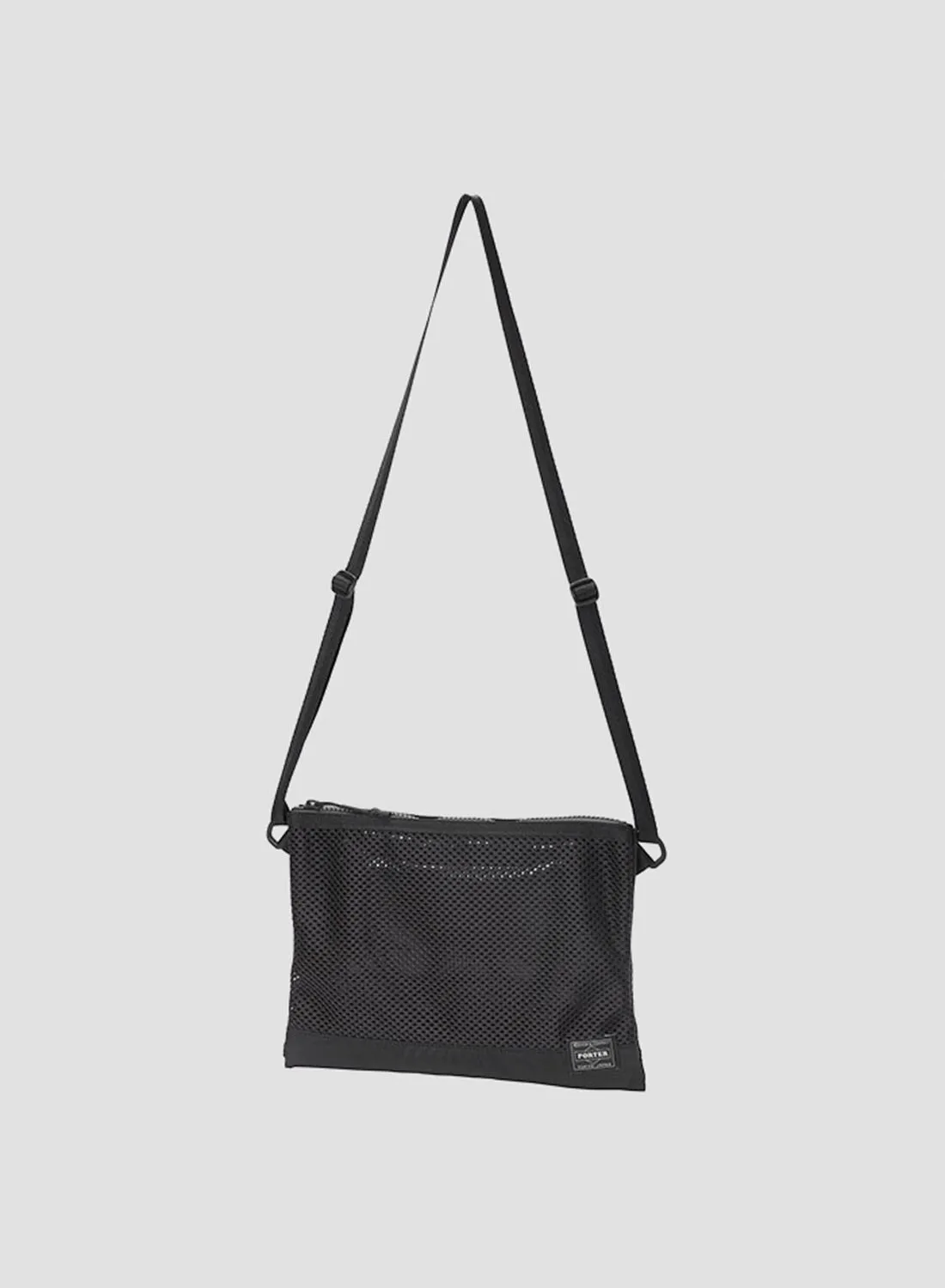 Porter-Yoshida & Co Screen Sacoche in Black sold by Nigel Cabourn