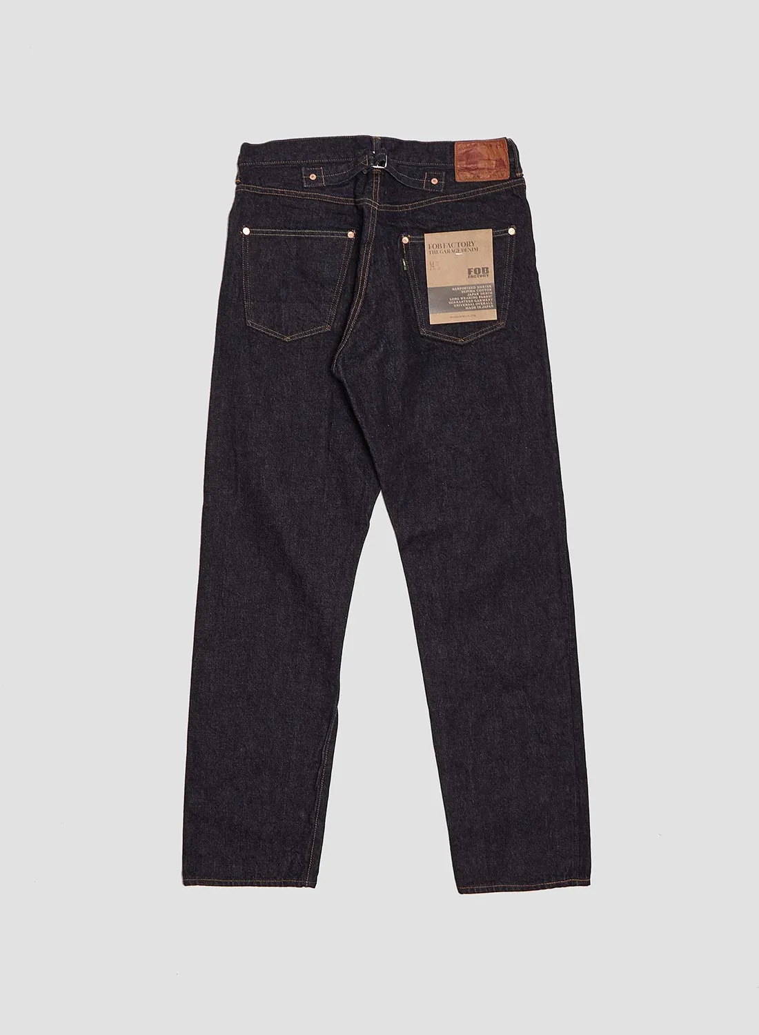 FOB Factory Selvedge Garage Denim 5P Indigo sold by Nigel Cabourn product image thumbnail 5