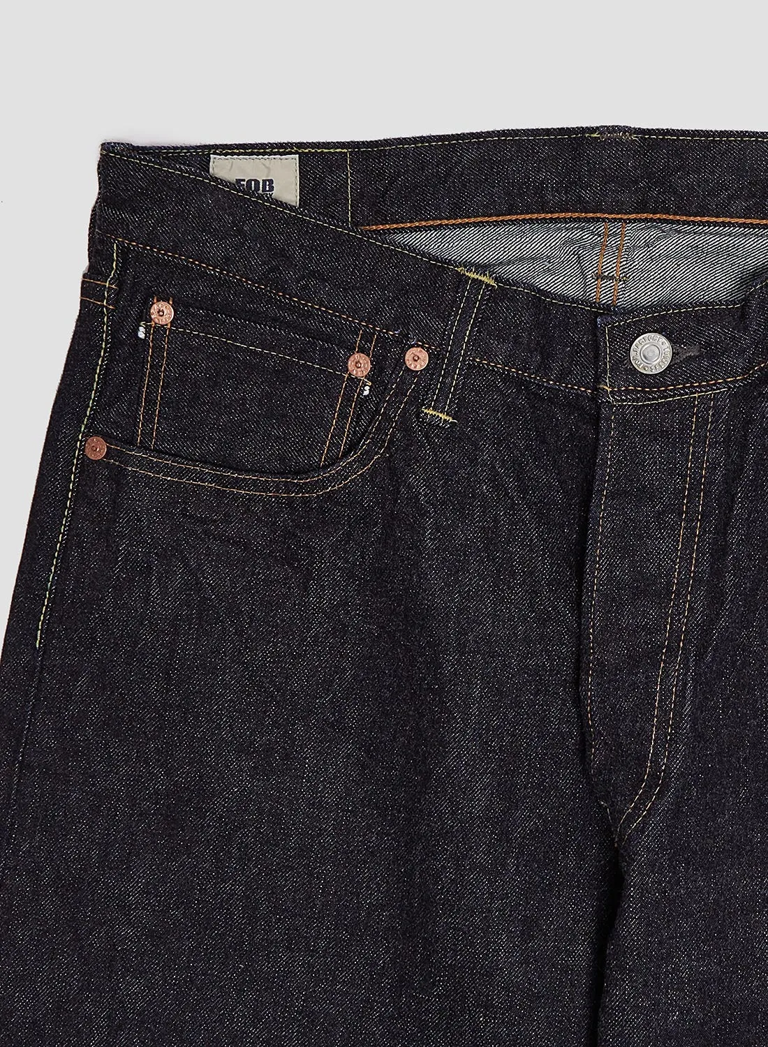 FOB Factory Selvedge Denim XX 5P Indigo sold by Nigel Cabourn product image thumbnail 4